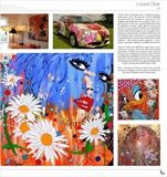 Arty Magazine Brighton 2014 by Louise Dear, Painting