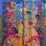 Coo..ee! splash by Louise Dear, Artist Print