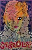 I Love You MADLY by Louise Dear, Painting, Mixed media on aluminium