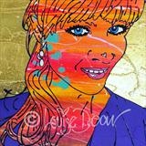 Milda by Louise Dear, Painting