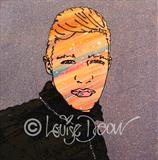 Milo by Louise Dear, Painting