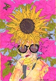 Mon Rayon de Soleil 🔴 by Louise Dear, Painting