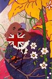 Our Young Queen (detail) by Louise Dear, Painting