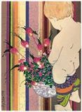 P Peaonie (tinkle) by Louise Dear, Artist Print