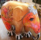 'Tinkle' (smiling) by Louise Dear, Sculpture