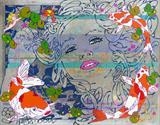 Water Babies by Louise Dear, Painting