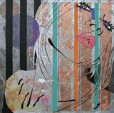 experimenting sweet talk by Louise Dear, Giclee Print