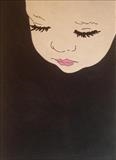 grace by Louise Dear, Painting, Mixed Media on paper