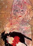 kiki lamoure by Louise Dear, Giclee Print