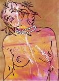 lovely by Louise Dear, Giclee Print, giclee on paper
