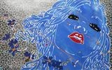 my one and only by Louise Dear, Painting, mixed media on aluminium