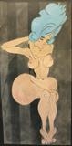 vonni by Louise Dear, Painting, Mixed Media on paper