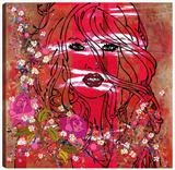 what now my love by Louise Dear, Giclee Print, hand embellished box canvas