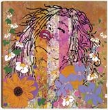 yumyum too by Louise Dear, Giclee Print, hand embellished box canvas